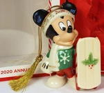 Lenox Disney Mickey Mouse 2020 Let It Snow Ornament Christmas Annual New Boxed. Fixed Price $24.95.