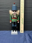 Erzgebirgische Nutcracker Kwo Sachsischer Hussar 11.5 With Box. Fixed Price $125.00.