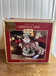 Spode Christmas Tree Peppermint Santa Bowl With Spreads New Box. Fixed Price $20.00.