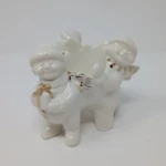 Mikasa Holiday Elegance FK001 Christmas Snowman Tealight Porcelain Candle Holder. Fixed Price $9.99.