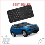 Motor Trend Usa Vintage Flag Car Windshield Sun Shade For Front Window, Foldable. Fixed Price $18.60.