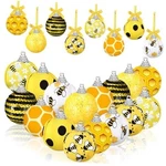16 Pcs Hanging Ball Ornaments For Tree Spring Summer 1.57 Inch Bee. Fixed Price $32.94.