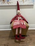 Rare Maileg Danish Design Calendar Girl Red Pixy Pixie Elf 57 Advent Christmas. Fixed Price $122.22.