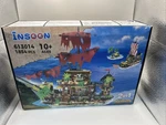Insoon Fishing Village Cabin/house Building Set With Led Light, 1845PCS Nib. Fixed Price $57.00.