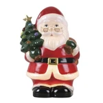 12" Nostalgic Santa Claus Blow Mold Led Lighted Outdoor Yard Christmas Decor. Fixed Price $28.00.