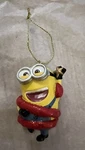 Kurt Adler Despicable Minion W/ Tinsel & Star Christmas Ornament. Fixed Price $14.99.