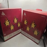 Enchanted Forest Glitter Glow Holiday Penguins Set Of 4 Lawn Stakes 2 Boxes Chri. Fixed Price $25.00.