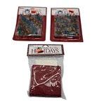 Darice Miniature Christmas Tree Garland Made Of Lights Bags Lot 3 L5. Fixed Price $12.50.
