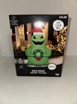 Disney Boogie Christmas Inflatable Wreath 5 Ft Nightmare Before. Fixed Price $47.02.