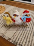 Wondershop 2023 Target Featherly Friends Mini Christmas Fabric Birds Set Of. Fixed Price $10.80.