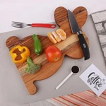 Affinity Decor Bunny Shaped Wood Serving Board, Cutting For Kitchen,. Fixed Price $22.49.