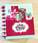 Merry Christmas Gifts Holiday Winter Front/back Cover Set 4 Use Happy Planner. Fixed Price $18.39.