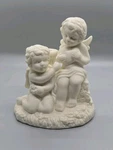 Timeless Inspiration Radiance Collection Cherubs Candle Holder 5" Tall (G49). Fixed Price $14.95.