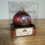 Kurt Adler Downton Abbey 2013 Red Glass Globe Christmas Ornament - New. Fixed Price $19.99.