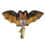 Old World Christmas Clip-on Bat Glass Halloween Ornament 12308 Free Box. Fixed Price $17.65.