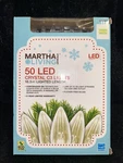 Martha Stewart Warm White Christmas String Lights - 50 Led Crystal C3 New. Fixed Price $16.99.