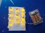Angel Mini Christmas String Set 18 Warm Led Crafting Wedding 5.6FT. Fixed Price $16.50.