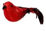 Large Red Bird Clip-on Christmas Ornament, 9" Long, By Regency International. Fixed Price $11.95.