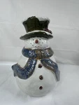 St. Nicholas Square Forest Friends Cookie Jar Figural Snowman Christmas. Fixed Price $26.60.