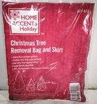 Holiday Christmas Removal Storage Disposal Bag W/skirt 8 Foot Trees 144". Fixed Price $8.50.
