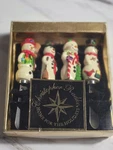 Christopher Radko Hand Painted Snowman Pat Cheese Butter Spreaders. Fixed Price $15.00.