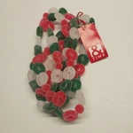 Place & Time Sugared Candy Christmas Garland Green White 72IN Holiday Decor. Fixed Price $16.99.
