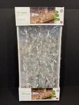Glitter Gem Garland Christmas Lights 100 9 Ft Sparkly Silver Wedding. Fixed Price $58.00.