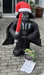 Darth Vader Airblown Inflatable 42 Gemmy 2013 Star Wars Christmas Led. Fixed Price $39.98.