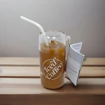 Wondershop Iced Coffee With Straw Glass Christmas Tree Ornament 2024. Fixed Price $14.99.
