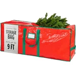 Handy Laundry Christmas Tree Storage Bag For 9 Foot Artificial Ft., Red. Fixed Price $14.22.