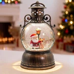 Christmas Snow Globes Santa Claus Deer Lantern With 8 Songs, 6H Time. Fixed Price $28.25.