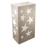 Lumabase Paper Luminaria Bags, Silver Stars - Set Of 24. Fixed Price $27.99.