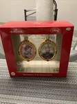 Disney Hallmark Snow White & Evil QUEEN-2 Pc Blown Glass Christmas Ornaments New. Fixed Price $15.29.