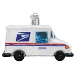 Old World Christmas Usps Mail Truck (46086) Glass Ornament W/owc Box. Fixed Price $23.99.