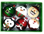 Cg Hunter Holiday 6PIECE Shatter Resistant 4INCH Ornaments. Fixed Price $16.95.