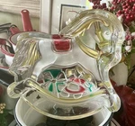 Mikasa Rocking Horse Christmas Bowl 7-1/2. Fixed Price $15.00.