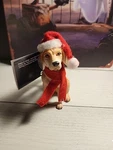 New Santa Hat Dog Puppy Lover Christmas Tree Holiday Ornament Lab Nwt. Fixed Price $8.00.