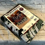 Vintage American Weavers Double Woven Jacquard Throw Stocking Stuffers 50 X 58". Fixed Price $34.95.