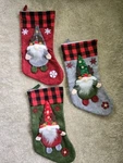 Christmas Stockings Set Of 3 Decorations Perfect Gifts New. Fixed Price $19.99.