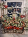 Window Box Snow Christmas Cards W/decorative By Susan Winget Lang/new. Fixed Price $15.89.