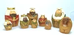Roman Nesting Dolls Nativity Set 9 Pieces Holiday Home Table Top Decor B*js. Fixed Price $75.99.