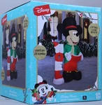 Christmas Disney 7 Ft Mickey Mouse Noel Airblown Inflatable. Fixed Price $199.99.