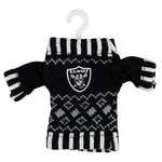 Oakland Raiders - Knit Sweater Ornament. Fixed Price $13.94.