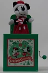 Gemmy Disney Mickey Mouse Santa Christmas Jack-in-the-box Deck Halls Nwt. Fixed Price $34.99.