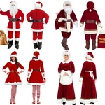 Womens Mrs Santa Claus Suit Christmas Costume Fancy Dress Xmas Cosplay. Fixed Price $49.29.