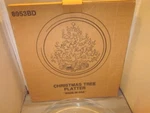 Home Interiors & Gifts Round Christmas Tree Platter 13" #8953BD Original Box. Fixed Price $22.00.