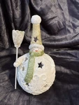Yankee Candle Christmas Snowman Tealight Holder Lantern Winter Decor 6. Fixed Price $15.00.