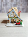 Partylite Santa Workshop Ceramic Tealight Holder 0269L. Fixed Price $21.00.