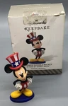 Hallmark Yankee Doodle Mickey Mouse Disney Magic Keepsake Ornament - Damaged Box. Fixed Price $9.99.