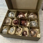 Crate & Barrel Stevey Disco Ball Ornaments By Leanne Ford Set Of 12 Christmas. Fixed Price $41.65.